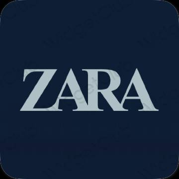 Estetické ikony aplikací ZARA