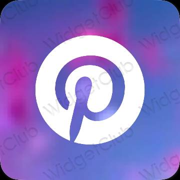 Aesthetic Pinterest app icons