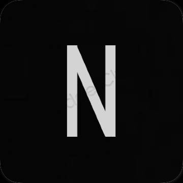Aesthetic Netflix app icons