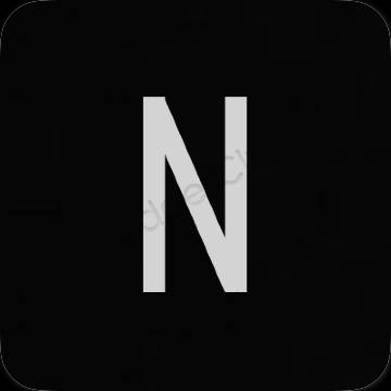Aesthetic Netflix app icons