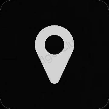 美学Google Map 应用程序图标