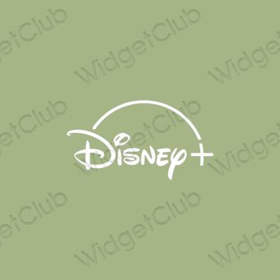 جمالية Disney أيقونات التطبيقات