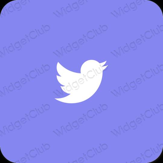 Icone delle app Twitter estetiche