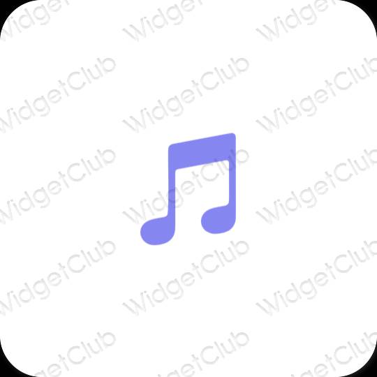 Ästhetische Apple Music App-Symbole