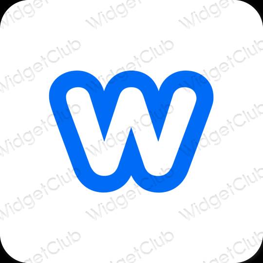 Icone delle app Weebly estetiche