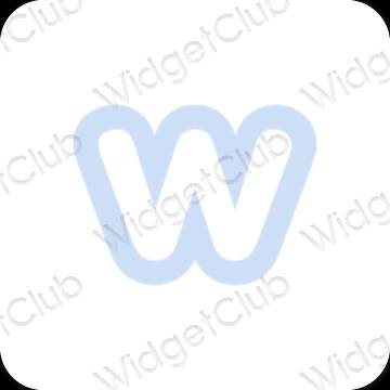 Естетични Weebly икони на приложения