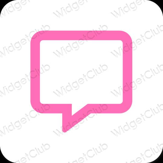 Esthetische Messages app-pictogrammen