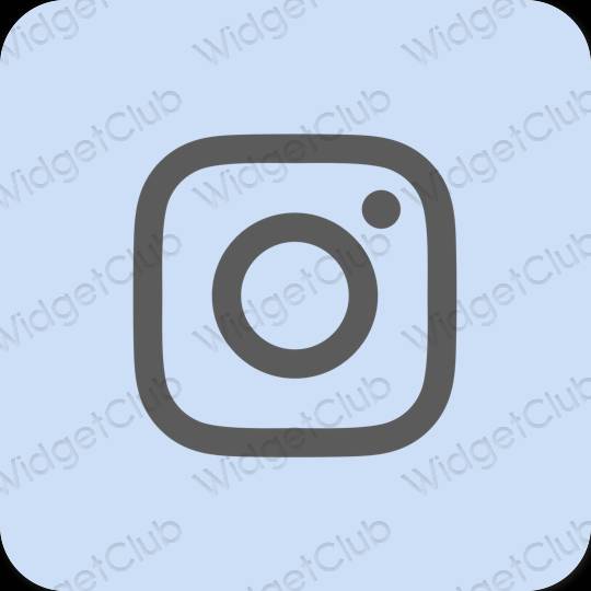 Thẩm mỹ màu tím Instagram biểu tượng ứng dụng