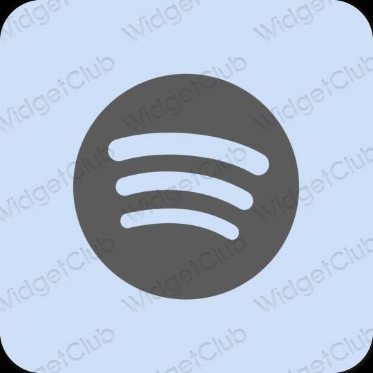 Esthetische Spotify app-pictogrammen