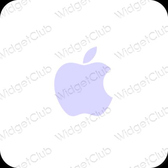 Esthetische Apple Store app-pictogrammen