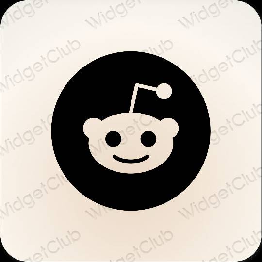 Aesthetic Reddit app icons