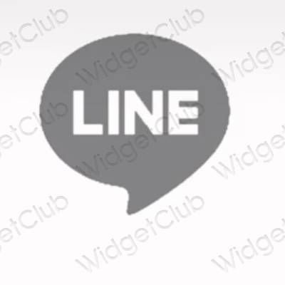 Ästhetische LINE App-Symbole