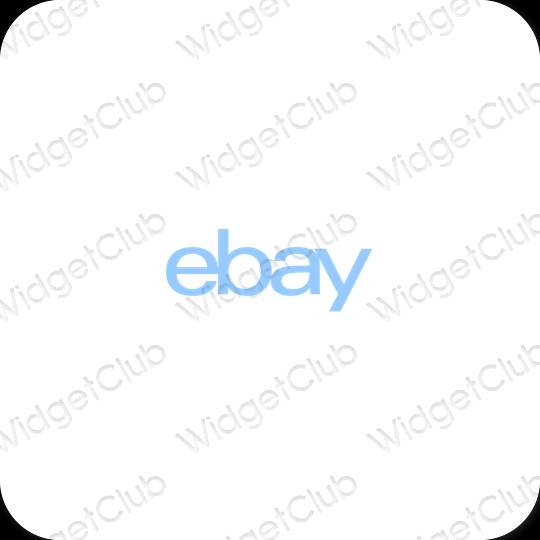 Biểu tượng ứng dụng eBay thẩm mỹ