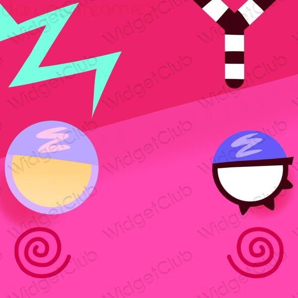 Aesthetic purple Files app icons