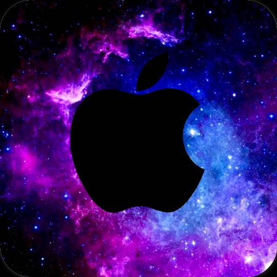 Estetis hitam Apple Store ikon aplikasi