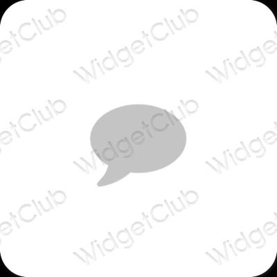 جمالية Messages أيقونات التطبيقات