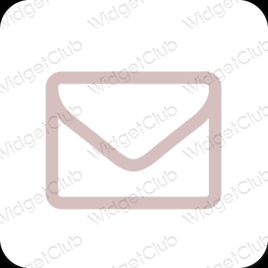 Esthetische Mail app-pictogrammen