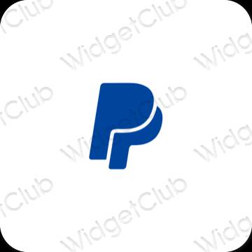 Icone delle app Paypal estetiche