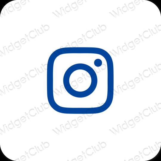 Estetické ikony aplikací Instagram