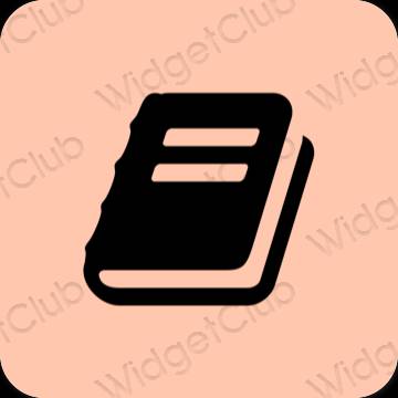 Estetické ikony aplikací Books