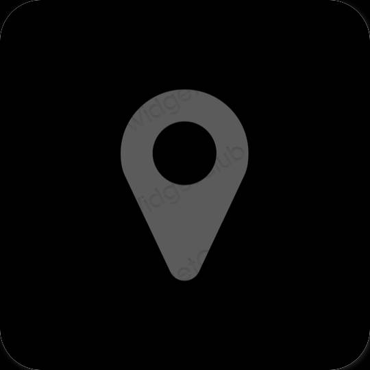 美学Google Map 应用程序图标