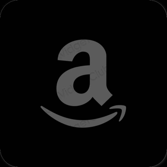 Esthetische Amazon app-pictogrammen