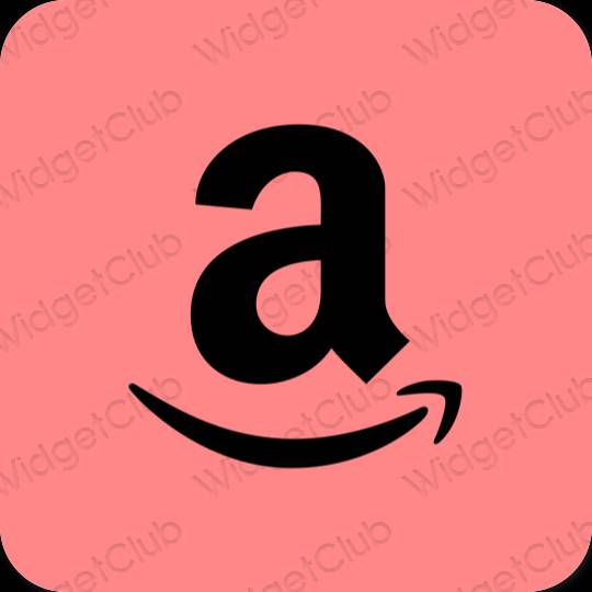 Icônes d'application Amazon esthétiques