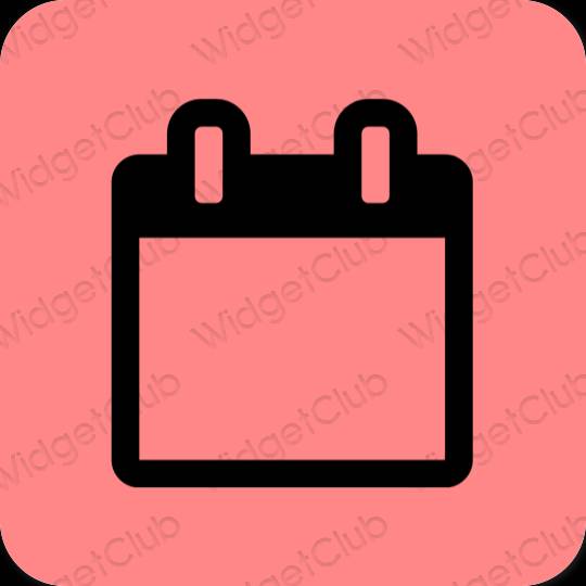 Aesthetic Calendar app icons