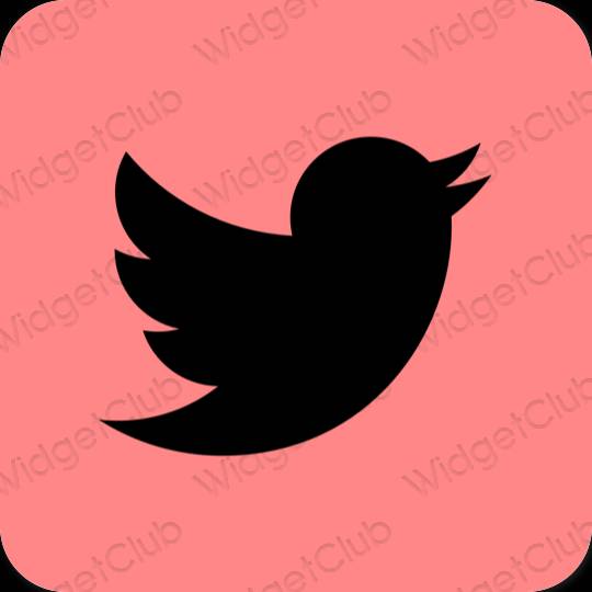 Aesthetic Twitter app icons