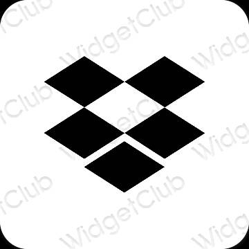 Icone delle app Dropbox estetiche