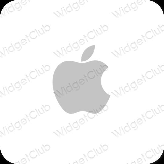 Esthetische Apple Store app-pictogrammen