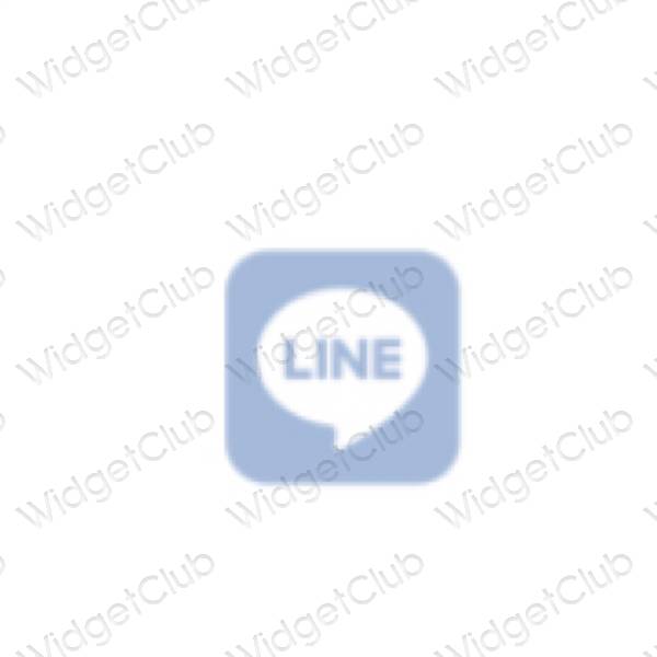 جمالية LINE أيقونات التطبيقات