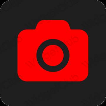 Esthetische Camera app-pictogrammen