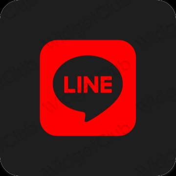 Estetske LINE ikone aplikacija