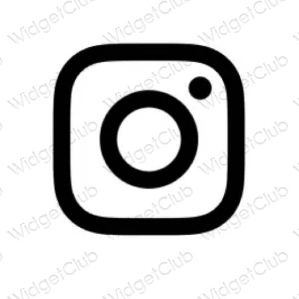Aesthetic Instagram app icons