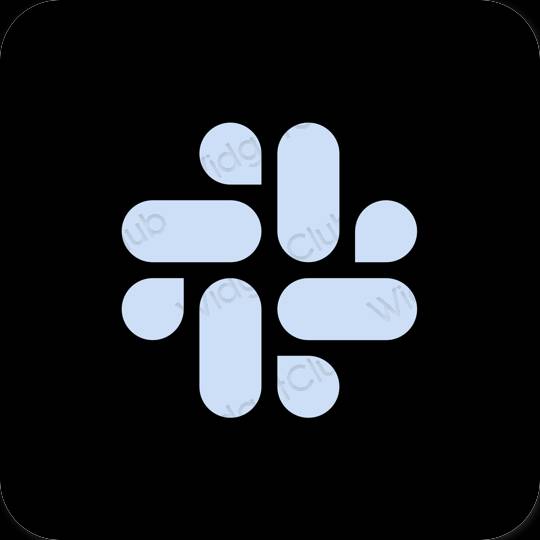 Estética Slack iconos de aplicaciones