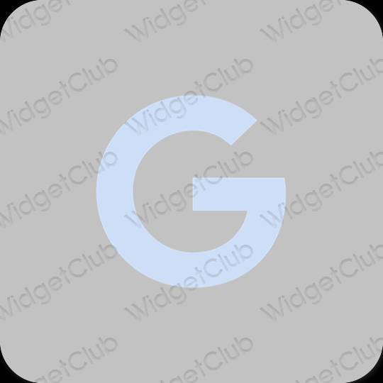 Aesthetic Google app icons