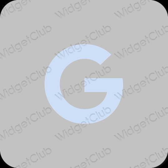 Esthetische Google app-pictogrammen