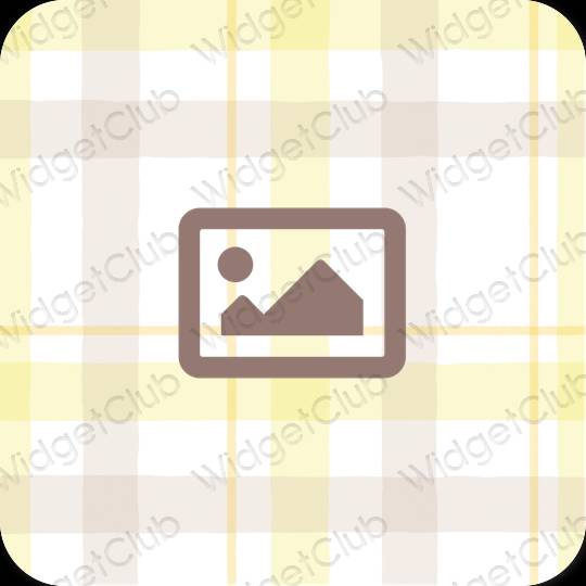 Icone delle app Photos estetiche