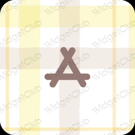 Esthetische AppStore app-pictogrammen
