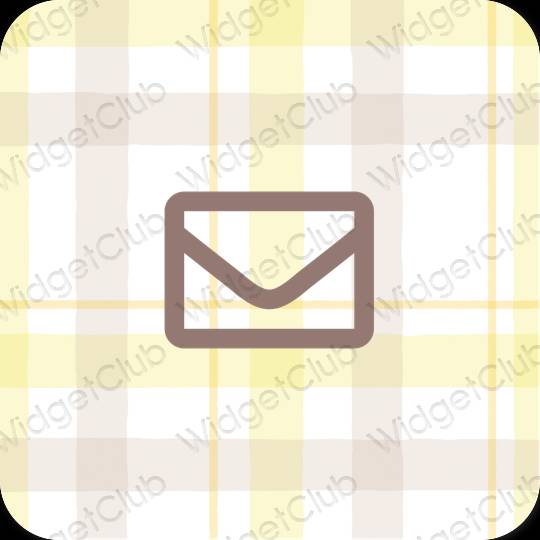 Esthetische Mail app-pictogrammen