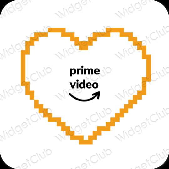 Pictograme pentru aplicații Amazon estetice