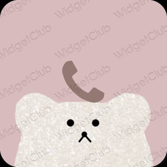 Estetyczne Phone ikony aplikacji