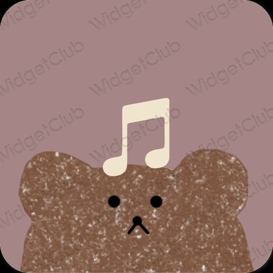 Αισθητικά Apple Music εικονίδια εφαρμογής