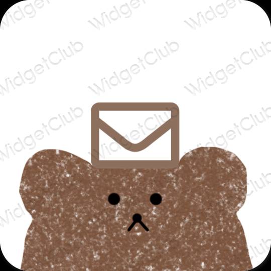 Esthetische Mail app-pictogrammen