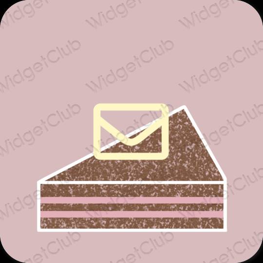 نمادهای برنامه زیباشناسی Mail