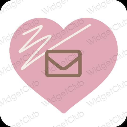 Estetyczne Mail ikony aplikacji