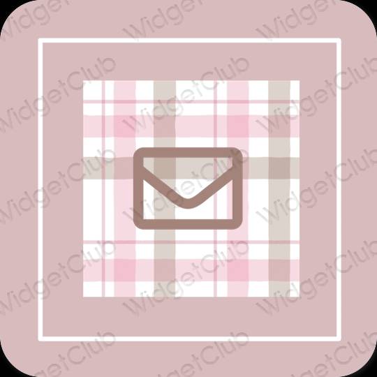 نمادهای برنامه زیباشناسی Mail