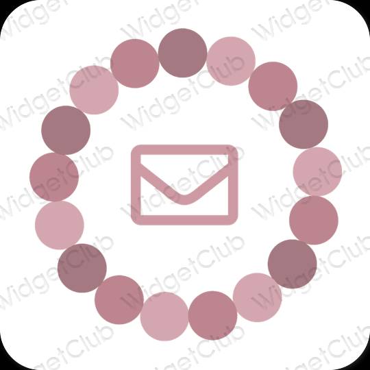 Esthetische Mail app-pictogrammen