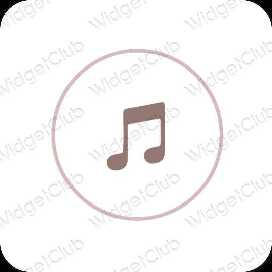 Aesthetic Apple Music app icons